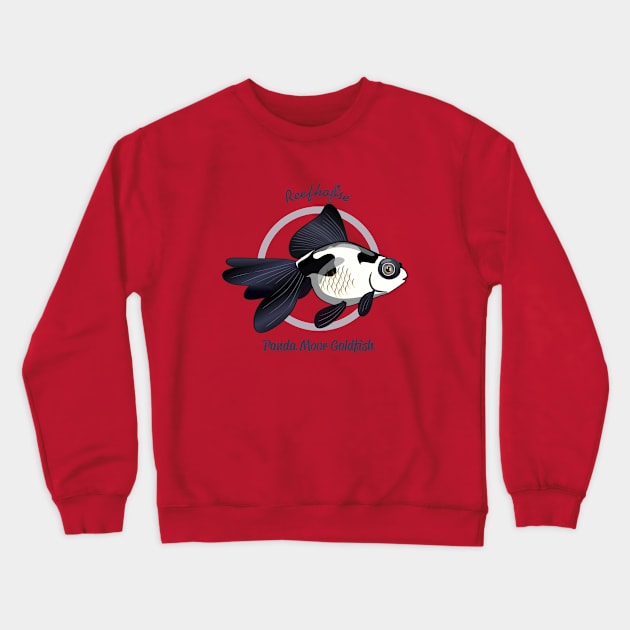 Panda Moor Goldfish Crewneck Sweatshirt by Reefhorse